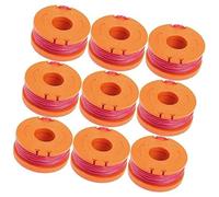 ASDGH Bobine de Fil de Rechange WA0004, 9 pièces, for débroussailleuse Worx WG150E, WG154E, WG155E, WG157E, WG160E, WG163E, WG166E, WG167E, WG169E Bobine de Coupe-Bordures