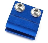 ASDGH Collier de serrage câble frein avant moto en aluminium bleu, for CRF125R/150R/250R/250X/250RX/450R/450X/450RX/450L/450RL Clip de tuyau de frein moto