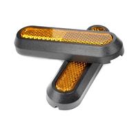 ASDGH Couvercle de réflecteur de roue arrière, coque réfléchissante gauche droite, for Ninebot, F40D F40E KickScooter, accessoires de Scooter électrique Bandes réfléchissantes pour trottinettes électr