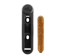 ASDGH Couvercle de réflecteur for Scooter électrique Ninebot, KickScooter F2 Plus/F2 Pro, roue arrière gauche for pièces de coque réfléchissantes droites Bandes réfléchissantes pour trottinettes élect