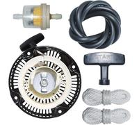 ASDGH Démarreur à traction à recul, for Robin, for Subaru, Kit de corde de poignée de ligne de filtre à carburant EH12 Corde de lanceur à rappel