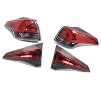 ASDGH Feux arrière 4 pièces, for RAV4, 2016 2017 2018 Feu arrière à LED Feu arrière Avertissement arrière Feu antibrouillard Clignotant Lampe Coque de feu arrière