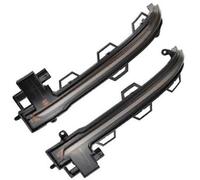 ASDGH For BMW, X3 X4 X5 X6 X7 G01 G02 G05 G06 G07 2018-2020 LED Clignotant dynamique Rétroviseur Lampe Témoin (Jaune Voyant de rétroviseur de voiture(BLACK Dynamic Yellow Blue)