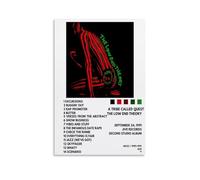 ASDGHIAWEUWQ Poster moderne et rétro « A TRIBE CALLED QUEST THE LOW END THEORY » - Peinture sur toile - 20 x 30 cm - Style sans cadre