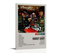 ASDGHIAWEUWQ Poster Money Shot Moderne, Rétro Art Esthétique Toile Peinture Art Poster Couverture Murale 50 x 75 cm Style Cadre