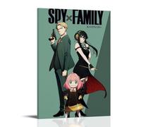 ASDGHIAWEUWQ Spy X Family Poster moderne et rétro sur toile avec cadre 20 x 30 cm