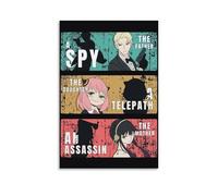ASDGHIAWEUWQ Spy X Family Poster moderne et rétro sur toile sans cadre 20 x 30 cm