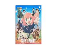 ASDGHIAWEUWQ Spy X Family Poster moderne et rétro sur toile sans cadre 20 x 30 cm