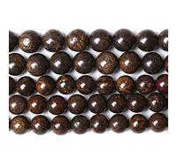 ASDJHFABKY Lot de 68 perles rondes en verre rouge grenat lisse pour la fabrication de bijoux, bracelets, colliers, accessoires de 6 mm (verre rouge grenat, 6 mm), 4mm, Nylon Pierre