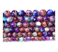 ASDJHFABKY Lot de 68 perles rondes en verre rouge grenat lisse pour la fabrication de bijoux, bracelets, colliers, accessoires de 6 mm (verre rouge grenat, 6 mm), 8 mm, Nylon Pierre