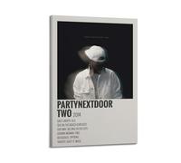 ASDJWAUEYWEH PARTYNEXTDOOR Poster sur toile pour décoration murale de salon, chambre à coucher, 20 x 30 cm, style vintage