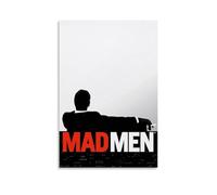 ASDJWAUEYWEH Poster Mad Men sur toile - Décoration murale vintage - Art esthétique - Décoration pour salon, chambre à coucher - 30 x 45 cm - Sans cadre