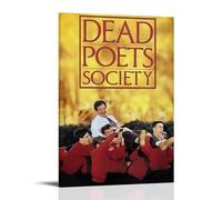 ASDJWAUEYWEH Poster sur toile Dead Poets Society - Décoration murale vintage - Art esthétique - Décoration pour salon, chambre à coucher, 20 x 30 cm - Style cadre