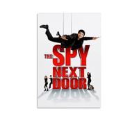 ASDJWAUEYWEH Poster The Spy Next Door sur toile - Décoration murale vintage - Art esthétique - Décoration pour salon, chambre à coucher - 50 x 75 cm - Style vintage
