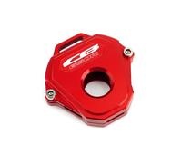 asdlha coque de clé de moto Pour Hon@&da CB650R CB650R 650R CNC En Aluminium Moto Clé Couverture Coque Capuchon De Protection Moto Accessoires(Red)