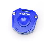 asdlha coque de clé de moto Pour YZF R7 YZF-R7 YZFR7 2022 2023 Accessoires De Moto CNC De Marque Universelle Capuchon De Protection De Clé Coque De Clé Créative(A Blue)
