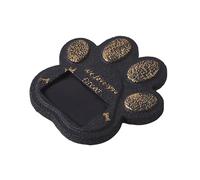 ASDMAOE Pierre Tombale Chien en Résine - Images Commémoratives pour Chien - Résistant aux Intempéries - Objets Commémoratifs et Funéraires - Décoration Funéraire pour Chien(Cat Claw - Black)