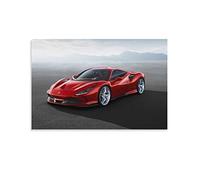 ASDSA Poster de voiture Ferrari F40 - Impression sur toile - Décoration murale moderne pour chambre à coucher - 40 x 60 cm