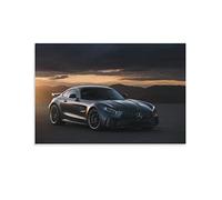 ASDSA Poster de voiture Mercedes Amg - Impression sur toile - Décoration murale moderne pour chambre à coucher - 40 x 60 cm