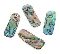 ASDUU 4 pièces Repose-Baguettes Forme de Coquille Naturelle Mignon dîner cuillère Support Porte-Fourchette Support Baguettes ustensile Couverts Support Style A décor Cadeau