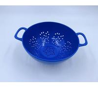 ASEANAO Mini passoire alimentaire robuste de 15,2 cm avec deux poignées Vert pour fruits légumes Sans BPA (Bleu)