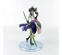 ASEDRFY Genshin Impact Figurines, figurine Xiao 18 cm, figurine toys, mannequin animé, personnage de jeu, statue jouet collection cadeau de décoration