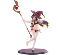 ASEDRFY Nsfw Ecchi Figurine d'anime Beautiful World3 Maillot de bain HuiHui Poupée mignonne décoration modèle dessin animé série fille 18 cm (base rouge)