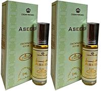 AseelConcentrated Perfume Oil 6ml Roll-On - Long Lasting, Alcohol Free, Unisex Attar - Pack of 2