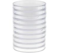 ASEELO Lot de 10 capsules rondes en acrylique transparent pour pièces de monnaie, 65 mm