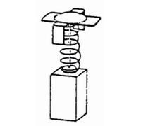 Asein ingénieurs. 1796J - Brosse hta. Elec PVC Hitachi 1796J Asein 2 pz