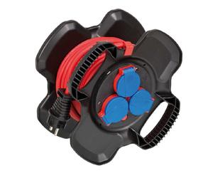ASEIN Prolongateur de câble 3×1,5 mm² 10 m caoutchouc 16 A 230 V 3500 W IP44