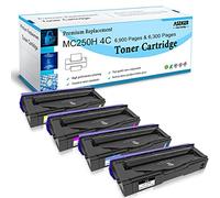 ASEKER Compatible Cartouche de Toner pour Ricoh M C250FWB, P C301W Imprimante, 6,900 & 6,300 Pages,408336 408337 408338 408339 ( BK/C/M/Y )