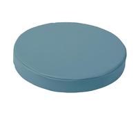 Aselbia Coussin De Chaise Rond 35cm Imperméable, PVC Galette de Chaise Rond Antidérapant,Coussin De Siège for Salle À Manger,Cuisine Et Bureau,Amovible，5cm épaisseur