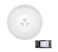 ASelected Assiette tournante universelle pour micro-ondes, 24,5 cm, plaque en verre, plaque de rechange pour micro-ondes, cuisine, salle à manger