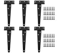 ASelected ASUKVC-2024071942 Charnières en T Noir