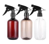 ASelected Lot de 3 vaporisateurs réutilisables de 500 ml pour le nettoyage, le nettoyage et la coiffure