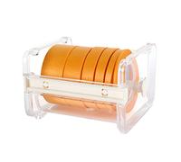 ASelected Lot de 6 rouleaux de ruban de masquage pour peinture, bricolage avec distributeur pour maquette de peinture en aérosol, 18 mm, 24 mm (chaque rouleau mesure 1.8 m de long)