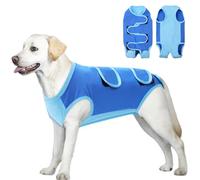 ASENKU Body Chien Post Operatoire Femelle Male, Body pour Chien Après Stérilisation Pansement Chien Anti Lechage, Pyjama Chien, Alternatives Collerette Chien