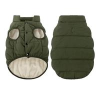 ASENKU Manteau Chien Hiver imperméable XL, Coupe-Vent Matelassé, Doublure Chaude, Ouverture Harnais, pour Grand Chien Border Collie Golden Retriever Labrador, Excursion Campagne Toute Saison