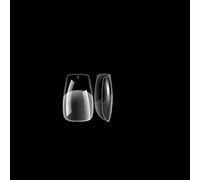 ASENTER Capsule Américaine Ongle Ballerine, 450 Pièces 15 Tailles