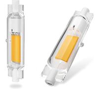 Aseoacc Ampoule R7S LED 78mm 20W Dimmable - Équivalent 200W Halogène | 2000LM | Économie d'énergie 90% | Angle 360° (Blanc chaud 3000 K, 2 pc 78mm)