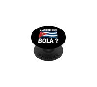 Asere Que Bola Drapeau Cubain Heritage Humour PopSockets PopGrip Adhésif