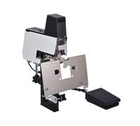 ASerZenith Agrafeuse Électrique Automatique Rapide 106E, Agrafeuse À Plat Et À Selle Robuste pour Applications Polyvalentes (2 À 40 Feuilles).