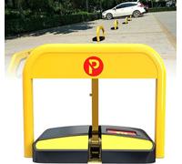 ASerZenith Barrière De Parking Automatique, Borne De Protection D'Allée De Parking avec Verrouillage Intelligent, Verrou De Parking À Batterie Remplaçable, Étanche Ip67