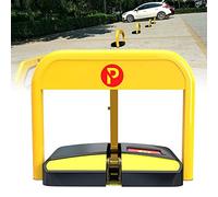 ASerZenith Barrière De Parking Automatique, Borne De Protection D'Allée De Parking avec Verrouillage Intelligent, Borne De Parking avec Batterie Remplaçable Et Étanchéité Ip67.