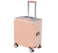 ASerZenith Boîte de Verrouillage pour Chariot de Voyage, cloison Amovible, 360 Roues universelles Lisses et silencieuses, Bagages flexibles et de Grande capacité (Rose 43 x 38 x 21 cm)