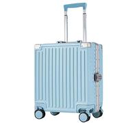 ASerZenith Boîte de Verrouillage pour Chariot de Voyage, cloison Amovible, 360 Roues universelles Lisses et silencieuses, Bagages flexibles et de Grande capacité (Bleu 43 x 38 x 21 cm)