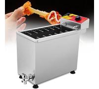 ASerZenith Friteuse Électrique De Comptoir Professionnelle pour Corn Dogs Et Hot-Dogs Au Fromage, Idéale pour Les Cuisines Domestiques Et Les Restaurants(2-392)