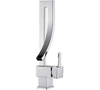 ASerZenith Robinet d'évier de Cuisine, Robinet d'évier de Cuisine pivotant en Acier Inoxydable Noir Mat pour Bar, Ferme ou Commerce.,Wire Drawing