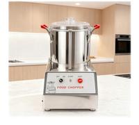 ASerZenith Robot Culinaire Professionnel, Hachoir en Acier Inoxydable, Hachoir À Légumes Électrique, pour Piments, Carottes, Ail, Oignons,7L
